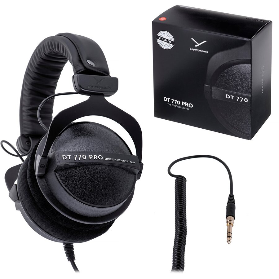 Casti 5 - 35000Hz 250Ω 96dB 1x Jack 3.5mm Negru