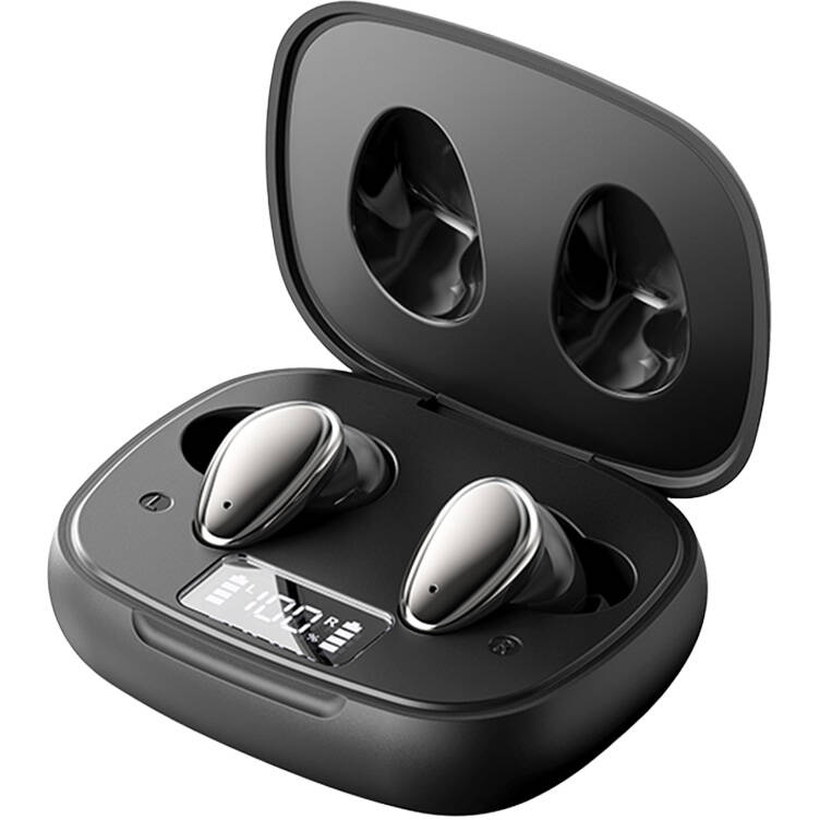 Casti AilyPods T20 TWS Bluetooth 5.3 Negru