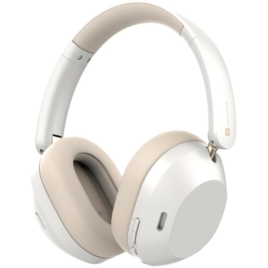 Casti Audio Wireless Techlife Studio H1 Bluetooth ANC Alb