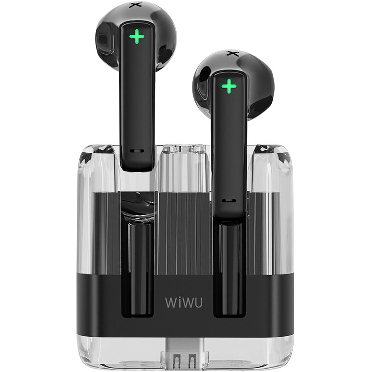 Casti Bluetooth 5.3 T21 TWS Negru