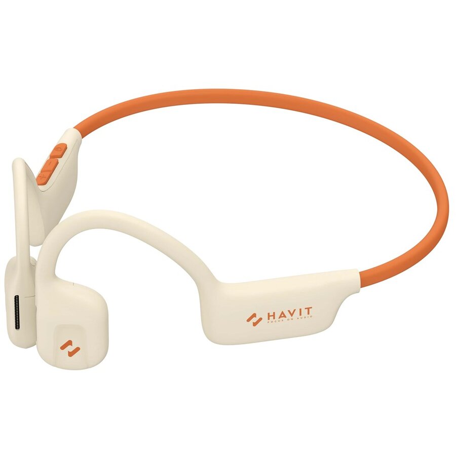 Casti E510BT Freego1 Air  Open Ear Air Conduction Bej