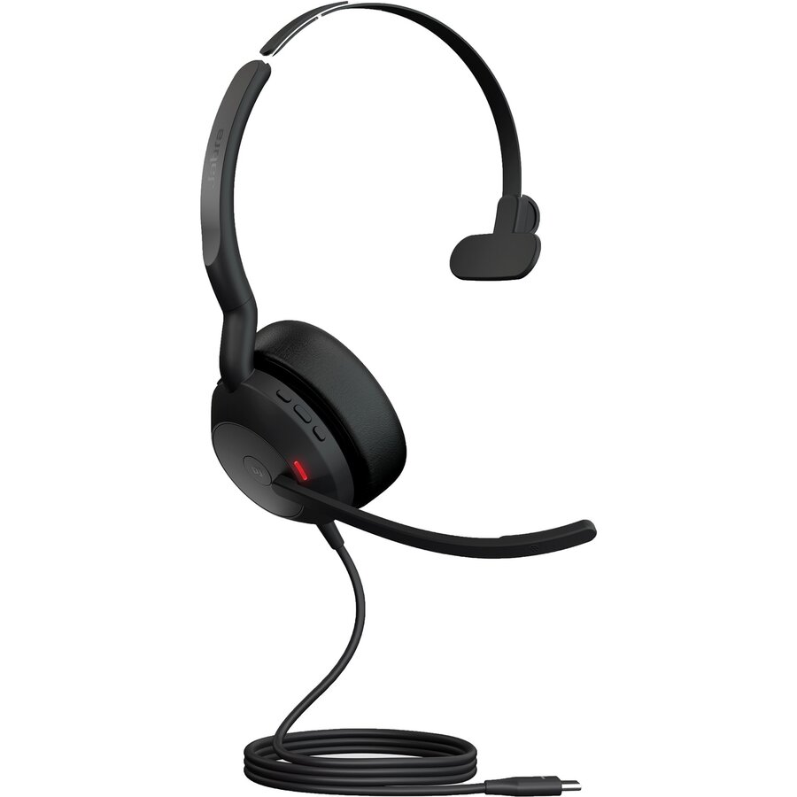 Casti Evolve2 50, Headset (black, mono, Microsoft Teams, USB-C)