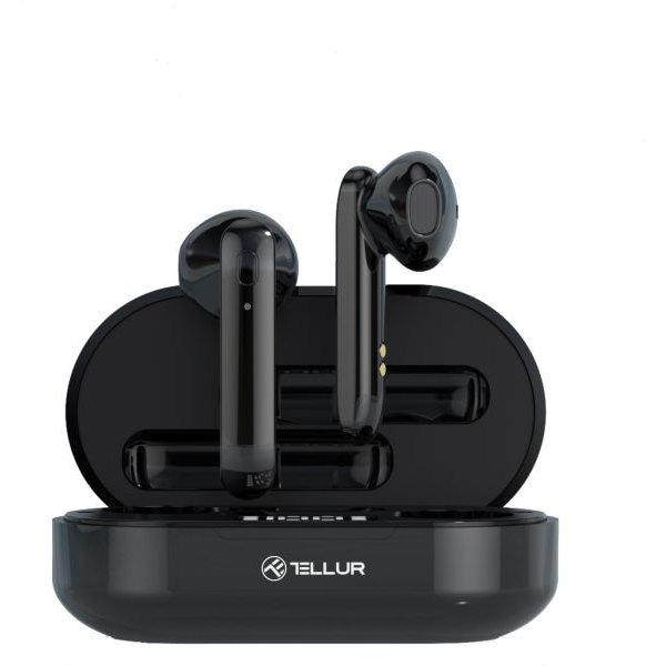 Casti Flip True Wireless Bluetooth Negru