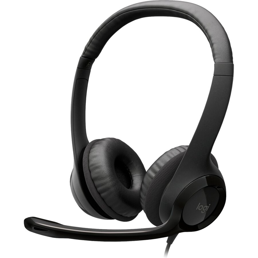 Casti PC Over-Head H390 Negru
