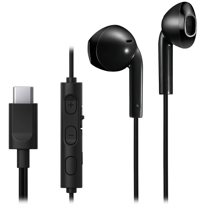 Casti HA-FR17UC In-Ear USB Type-C Negru