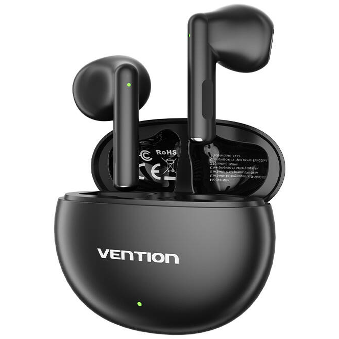 Casti NBKB0 Earbuds Elf E06 True Wireless Bluetooth 5.3 Negru