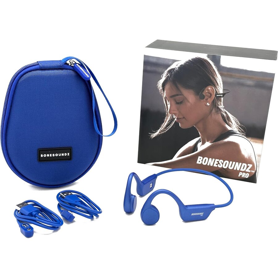 Casti Pro Boneconduction Albastru