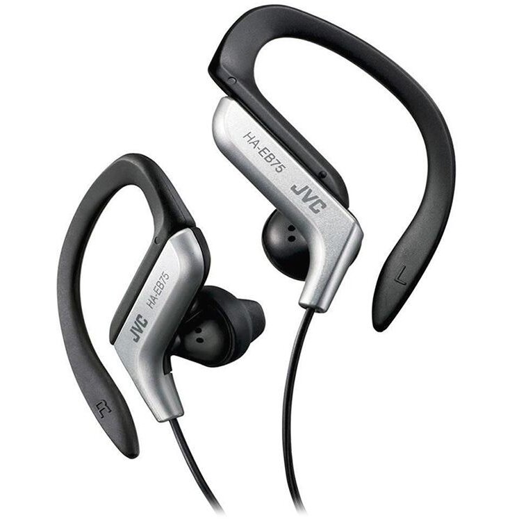 Casti Sport In Ureche 105dB 13.5mm Negru/Argintiu