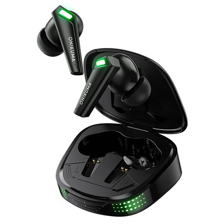 Casti T308 TWS USB-C Negru