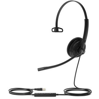 Casti UH34 Lite Mono USB Negru