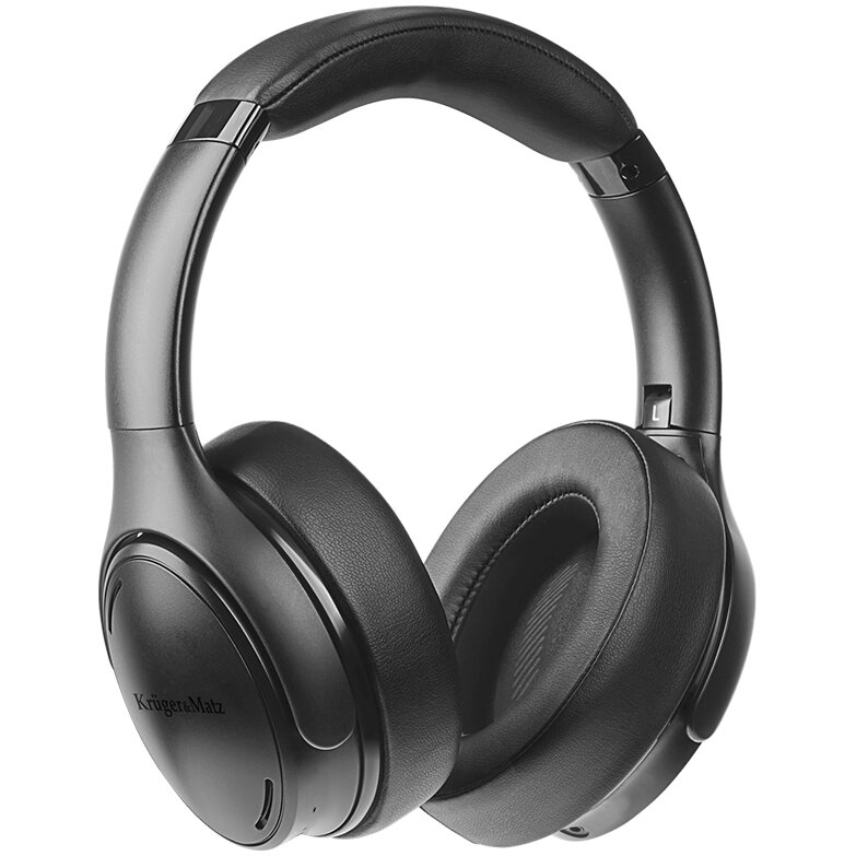 Casti Wireless KM0663 F3A Bluetooth Negru