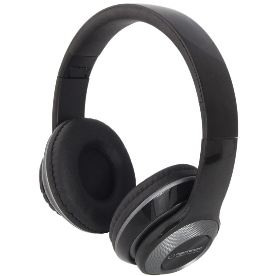 Casti Wireless Skald EH221 Microfon Bluetooth Negru