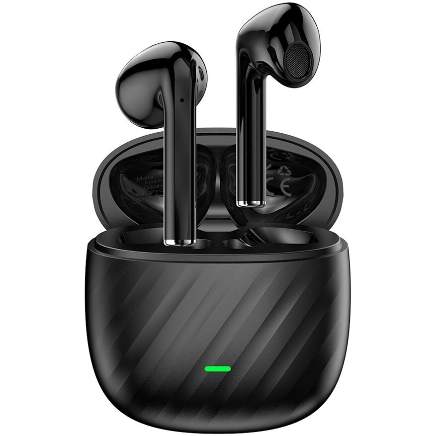 Casti Wireless U14 Plus TWS Bluetooth 5.3 200mAh USB-C Negru