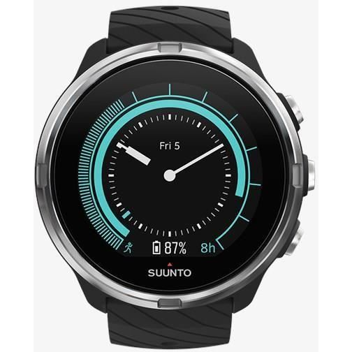 Ceas Sport Smartwatch Suunto 9 G1 fara barometru 50mm Rezistent Socuri Negru