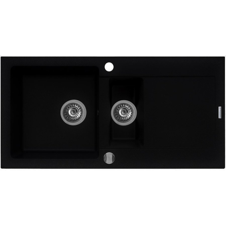 Chiuveta bucatarie MIDO 100x50 1 1/2B 1D Black