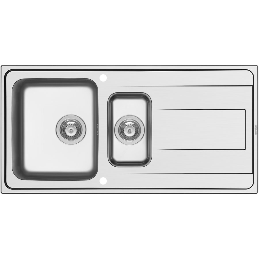 Chiuveta de bucatarie ALEA 100x50 1 1/2B 1D Inox