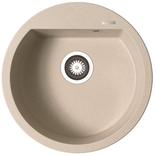 Chiuveta de bucatarie Granit Alazia - Beige Ø510mm