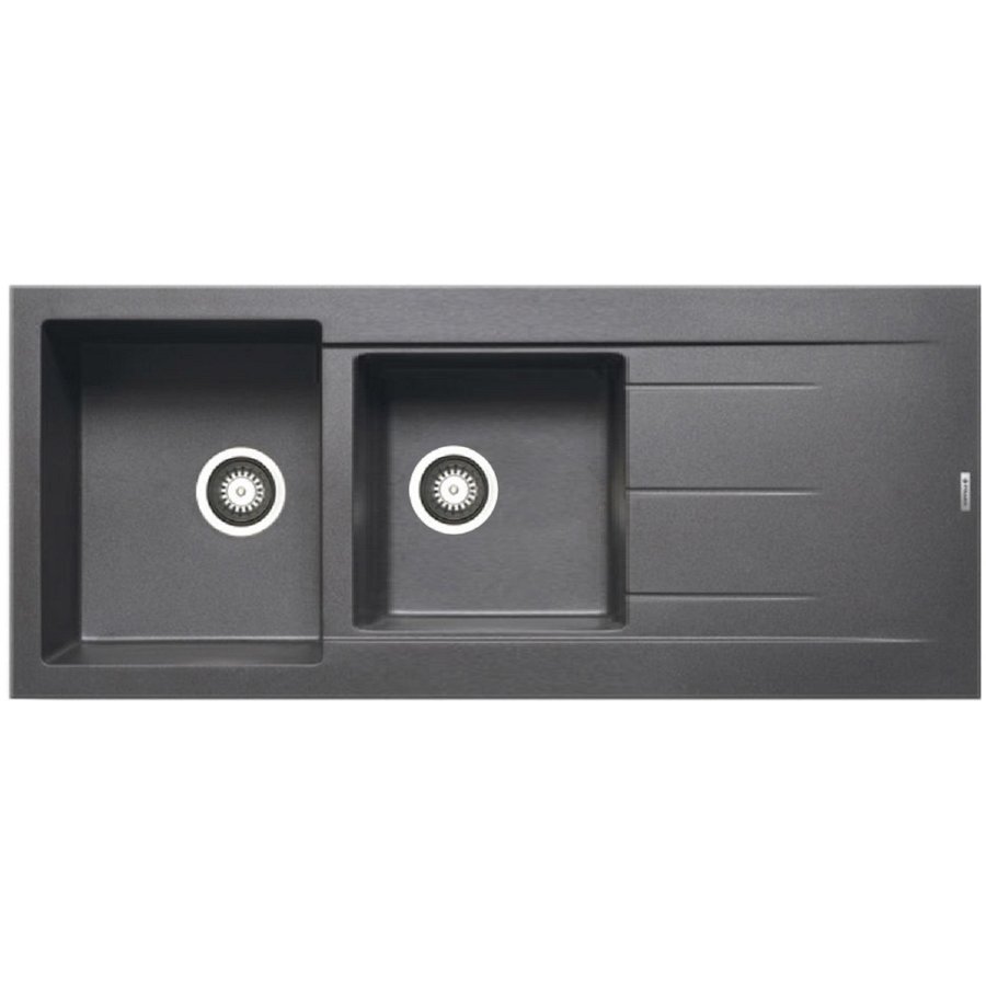 Chiuveta de bucatarie Granit Alazia 116x50 1 3/4B 1D Iron Grey