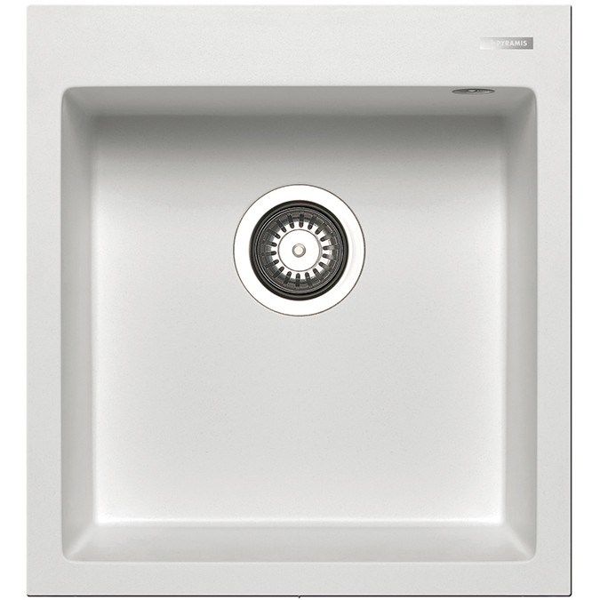 Chiuveta de bucatarie Granit ISTROS 46x50 1B Alb