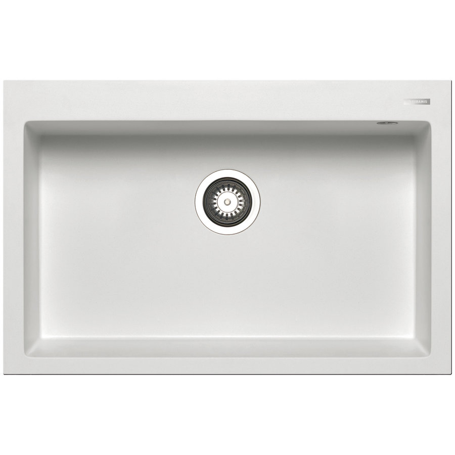 Chiuveta de bucatarie Granit ISTROS 76x50 1B Snow