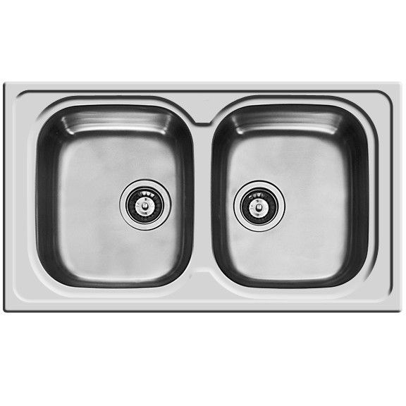 Chiuveta Inox AMALTIA 86x50 2B SM