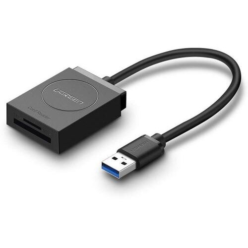 Cititor De Carduri Extern Interfata USB 3.0 Citeste/Scrie: SD MicroSD Viteza Pana La 5Gbps ABS Negru