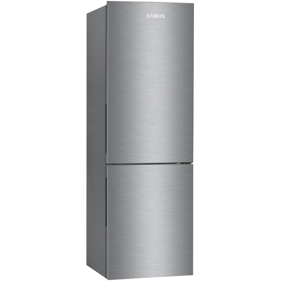 Combina Frigorifica SCX396NFE Lumina Led Picioare Reglabile Usi Reversibile Clasa E Argintiu