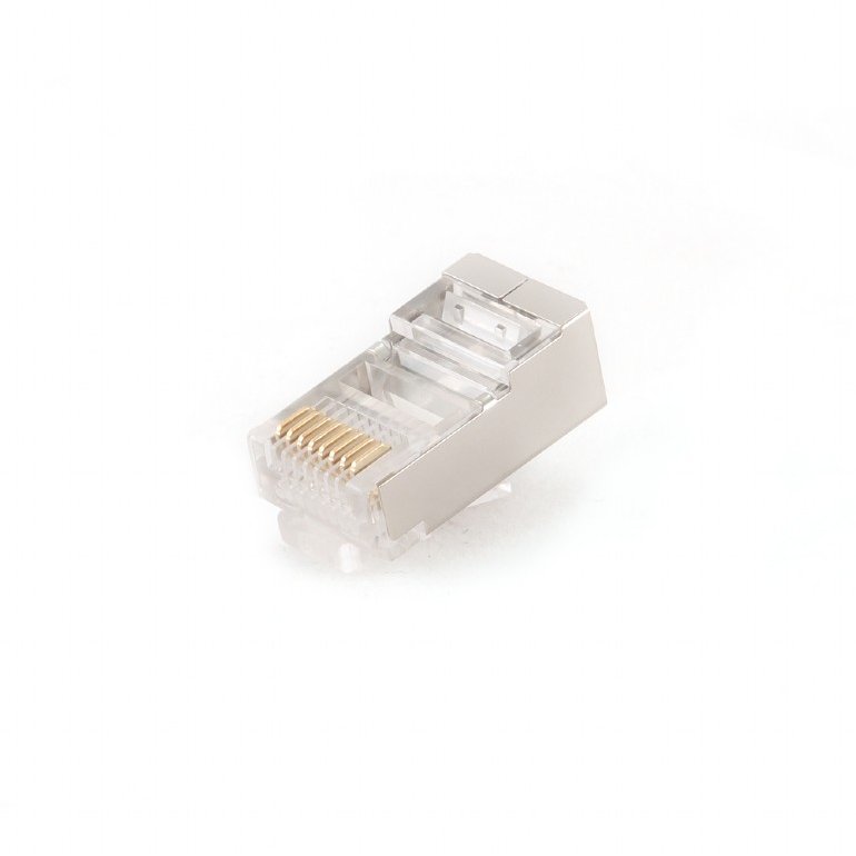 Conector modular placat cu aur 30u ( set de 100 buc)