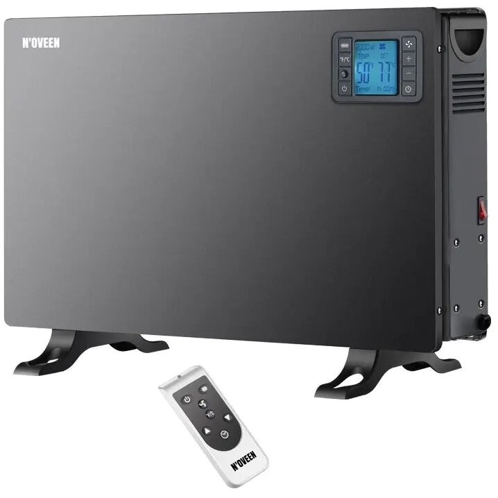 Convector 220-240V LCD Smart 2000W 3.4kg Negru