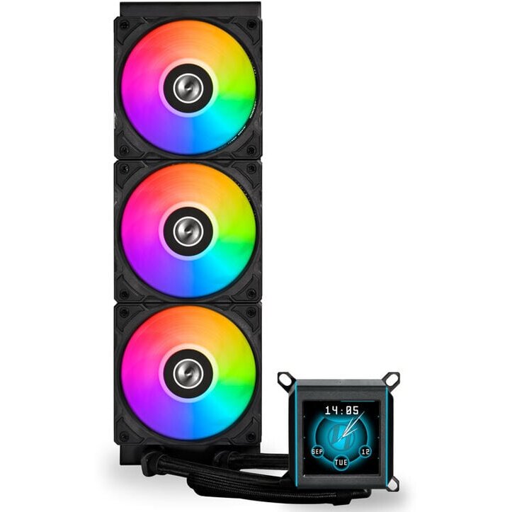 Cooler Procesor GALAHAD II LCD 360  ARGB Negru