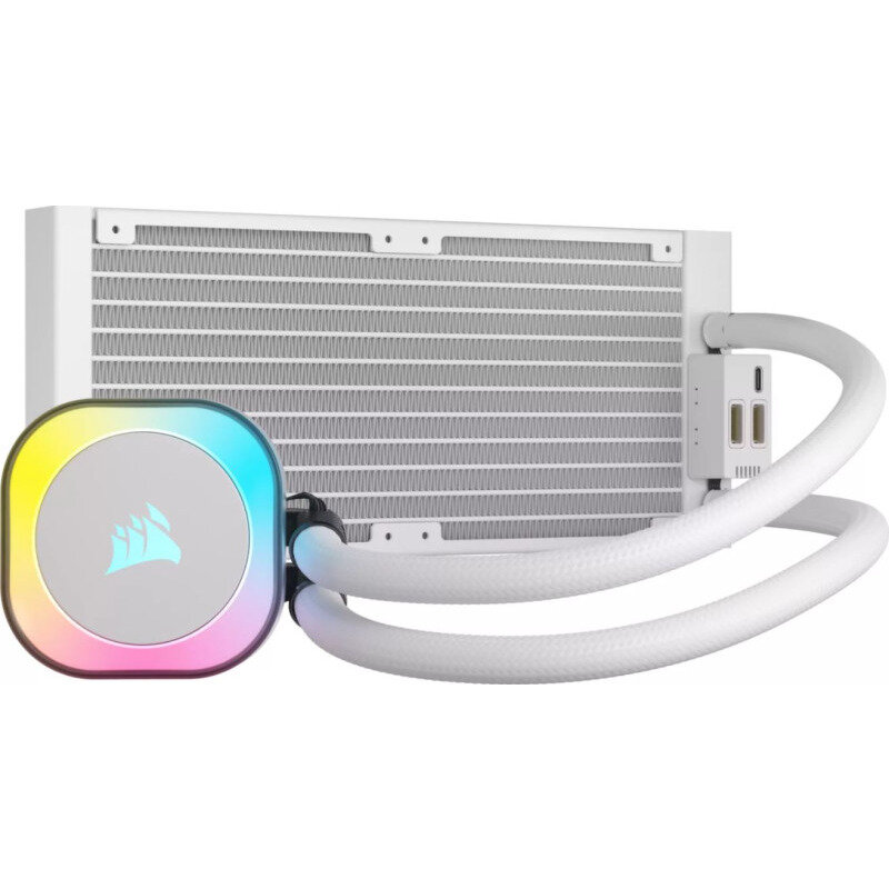 Cooler Procesor iCUE LINK H100i LIQUID 120mm RGB Alb