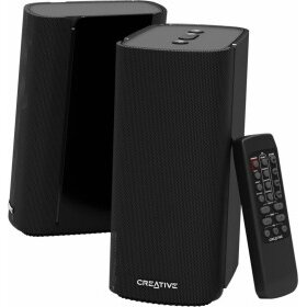 Creative T100, PC speaker (black, bluetooth, optical, jack, USB)