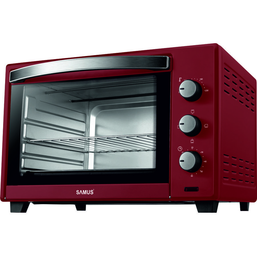 Cuptor electric CS45RED 2000W 45 litri Rosu