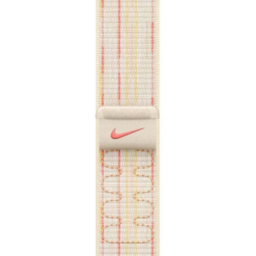 Curea Smartwatch pentru Watch 40mm Starlight Pink Nike Sport Loop