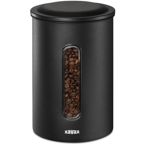 Cutie de Cafea 111262 Aroma Tight Capacitate 1.3KG Boabe sau 1.5KG Macinata Negru