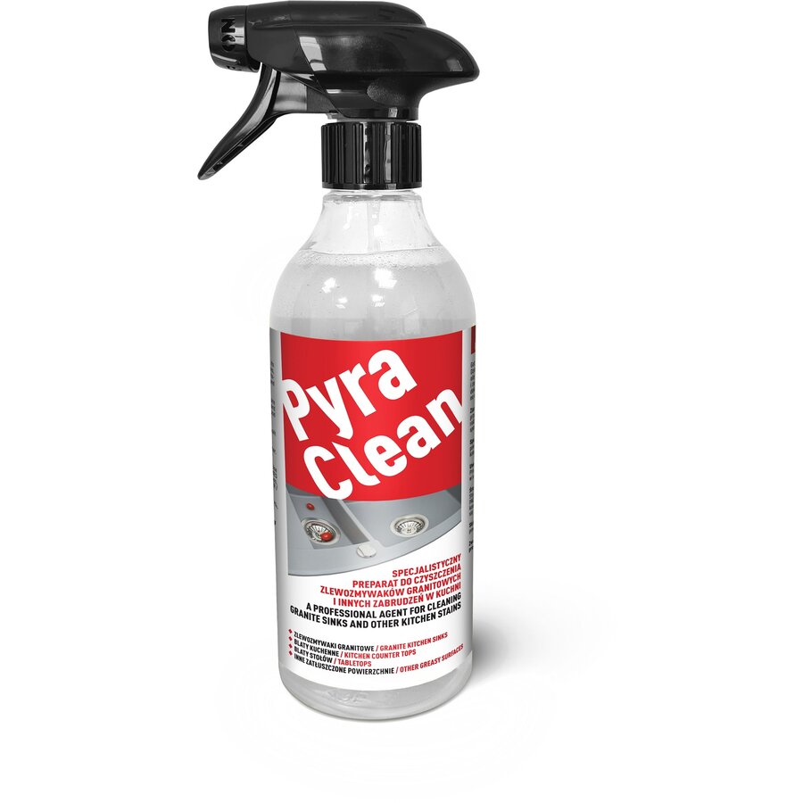Detergent PYRACLEAN pentru Chiuvete si Blaturi de Granit 500ML