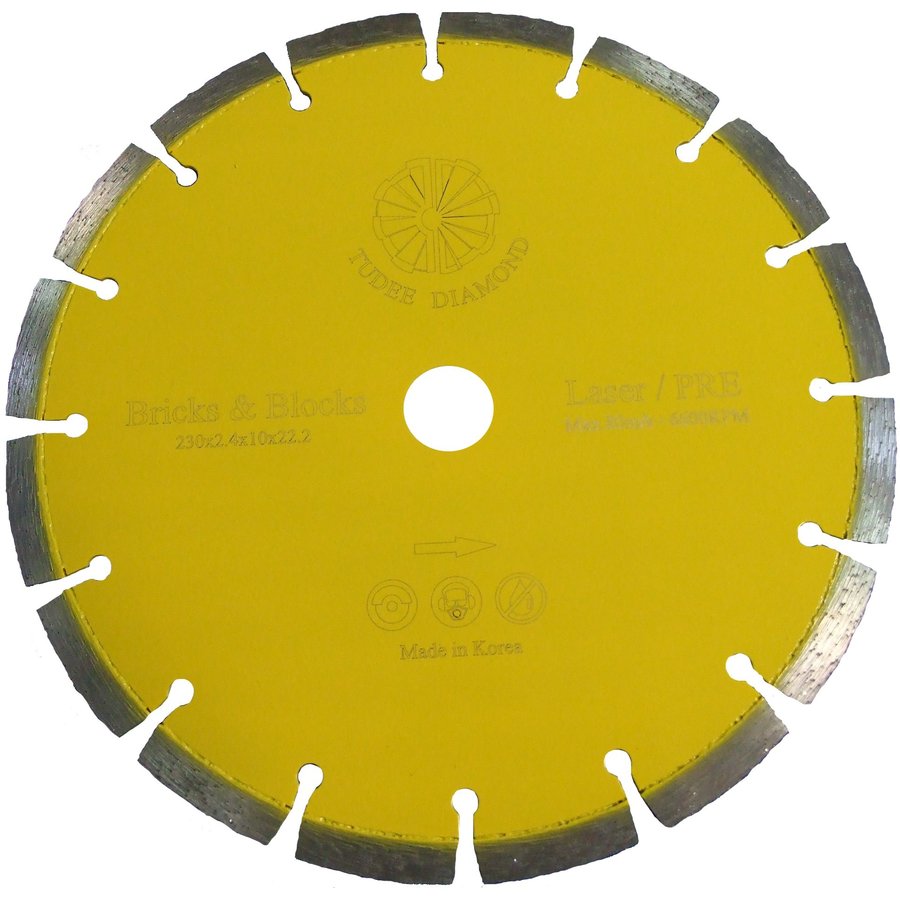 Disc Diamantat Debitare Materiale   Constructii 180x22.2mm