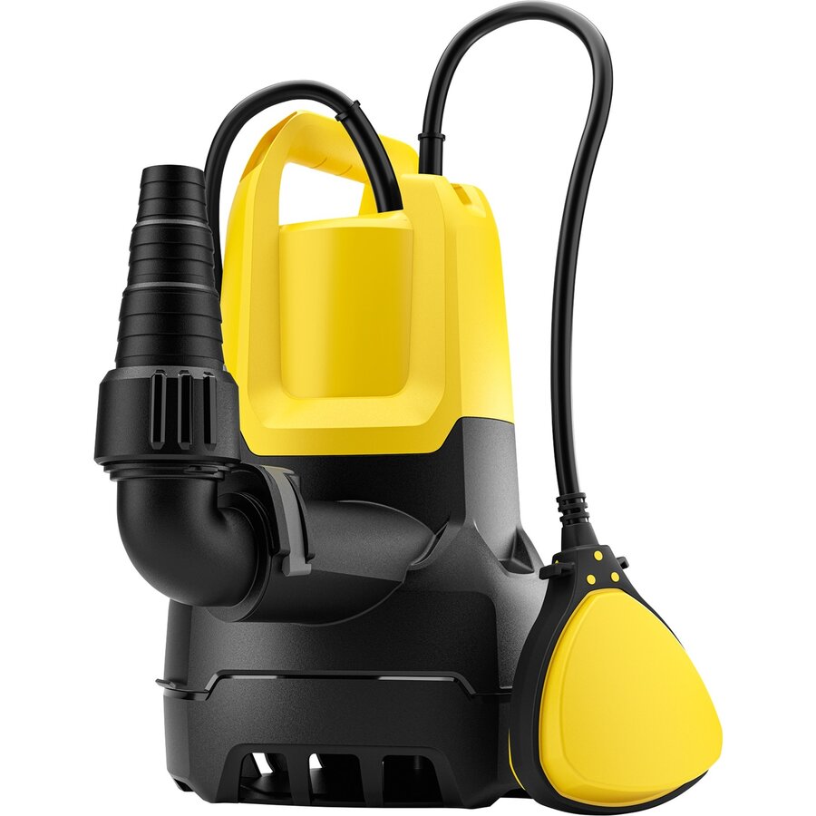 drainage pump SP 9.500 Dirt, submersible / pressure pump (yellow/black, 280 watts, for dirty water)