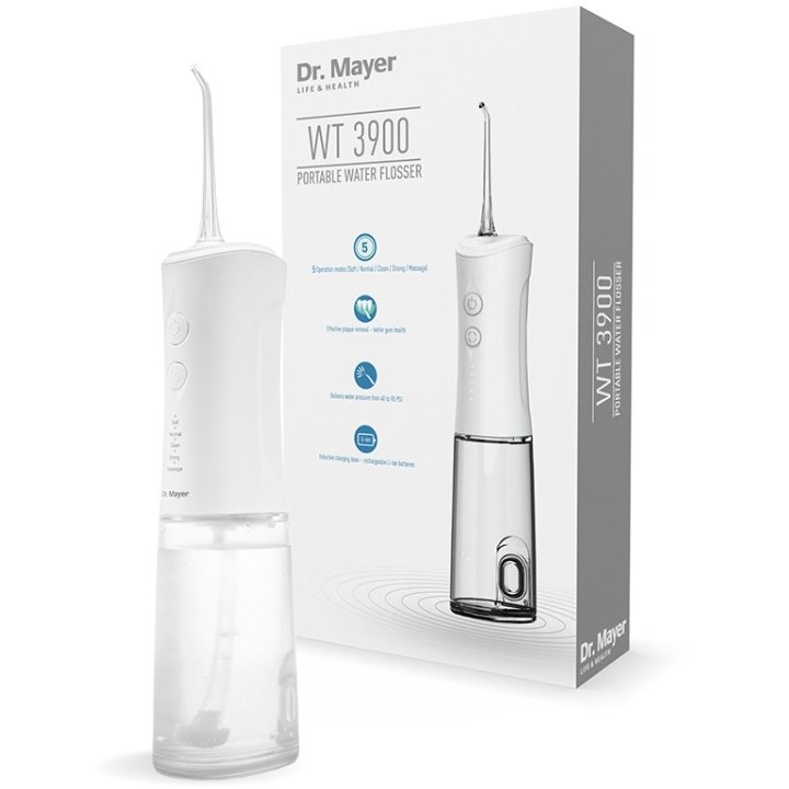 Dus Bucal Portabil WT 3900 Tehnologia Multi Pulse Alb