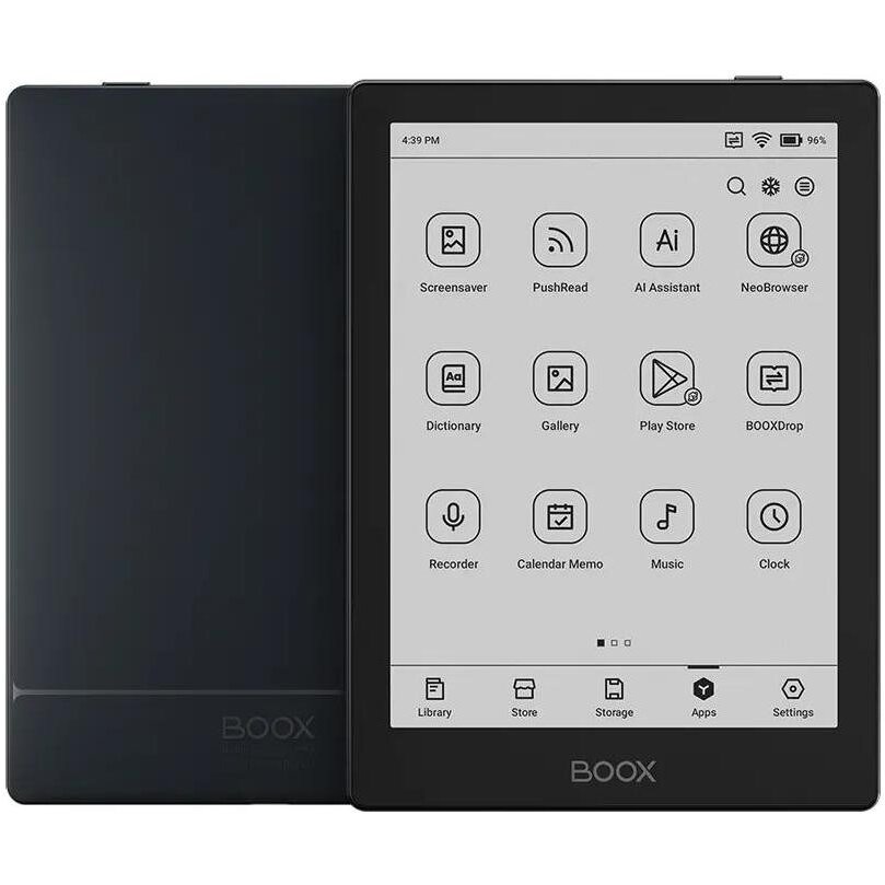 eBook Reader Boox Go Display 6Inch Carta 1300 RAM 2GB Memorie 32GB Wi-Fi Negru