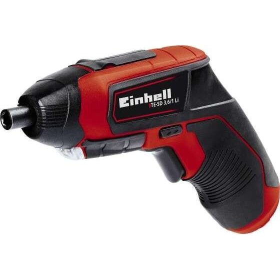 electric screwdriver TE SD 3.6 / 1 Li, 3,6Volt (red / black, Li-ion battery pack 1.5Ah)