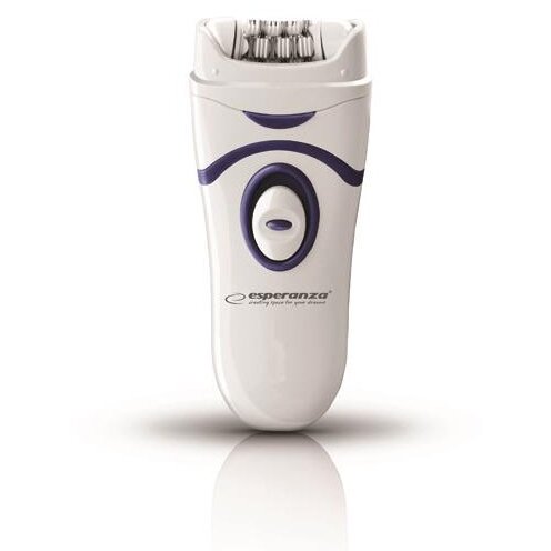 Epilator Fara Fir 2 Viteze 18 Pensete Alb/Albastru Inchis