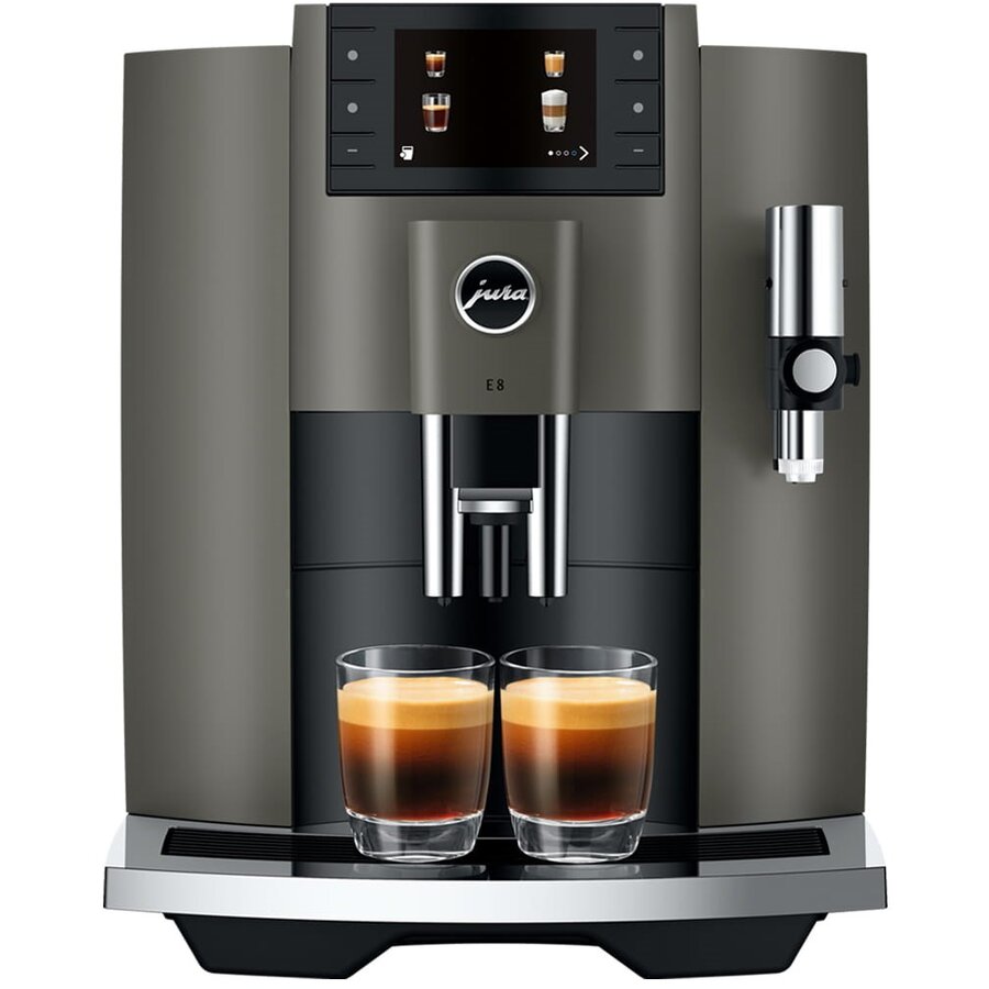 Espressor Automat E8 Piano 1.9L 15 Bar 1450W Inox Negru