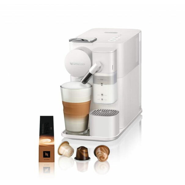 Espressor Automat Lattissima One EN510.W cu Capsule Capacitate 1L 19 Bar 1450W Alb