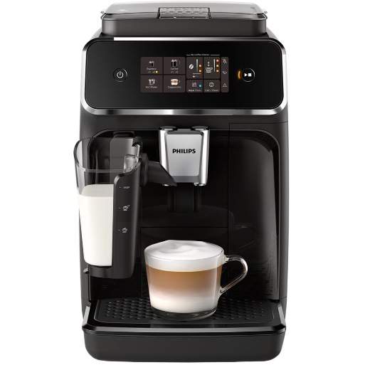 Espressor Automat Seria 2300 EP2331/10 1500W Sistem LatteGO 4 Bauturi 15Bar 1.8L Negru