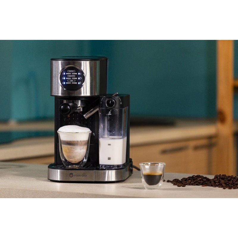 Espressor cafea SC509 Barista Latte 1.2 litri 15 bar 1470W Negru