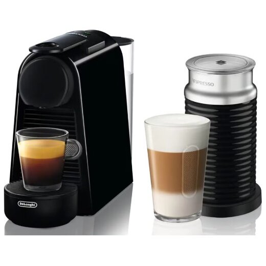 Espressor EN85.BAE Essenza Mini 19 Bar + Aparat Spumare Negru