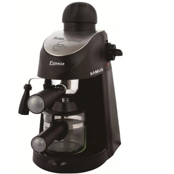 Espressor manual Essenza Putere 800W Indicator Luminos Capacitate 4 Cesti Negru