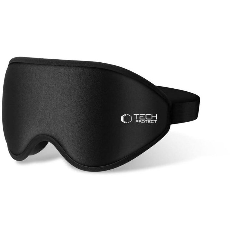 EyeShade, Spuma cu memorie, Curea ajustabila, Negru