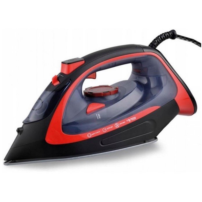 Fier de calcat MR-308C 2200W Negru / Rosu